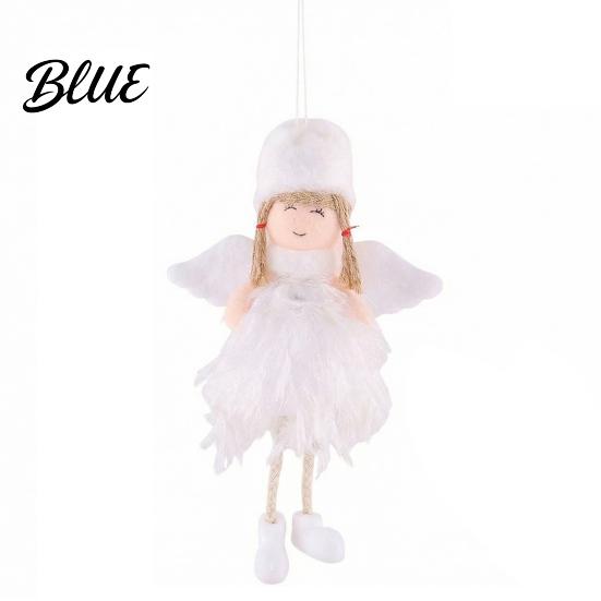 Christmas Party Accessories Cute Plush Angel Doll Ornament Small Fairy Festive Home Decor