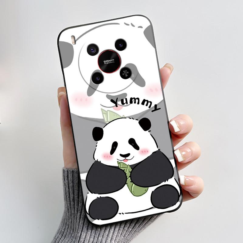 Cute Cartoon Case For ZTE Blade V70 MAX / ZTE Nubia V70 Max Printing Shell Protective Cover Soft Silicone Black Casing