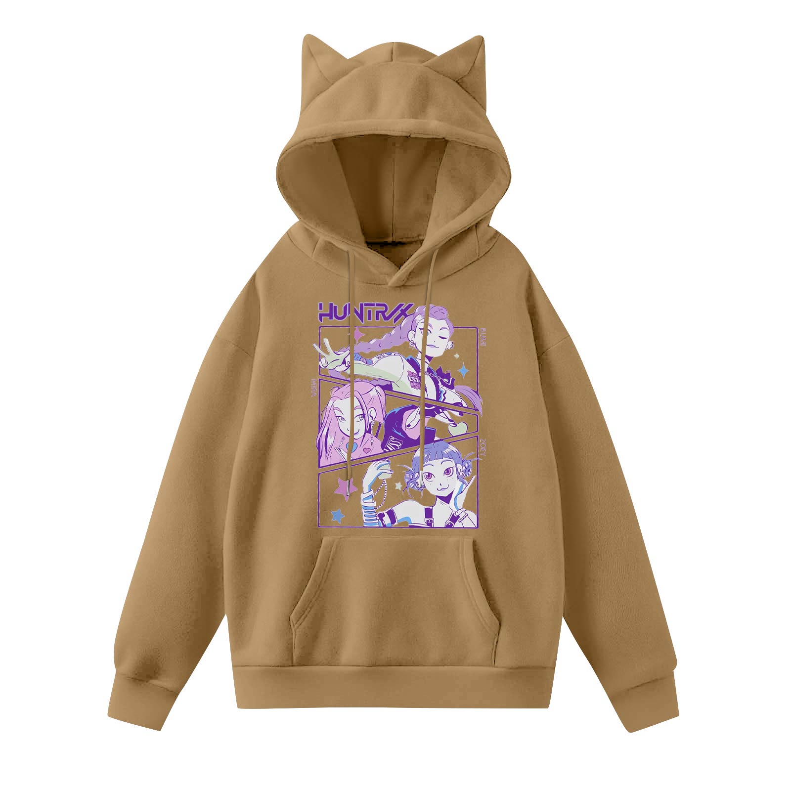 

Женская мода повседневная толстовка с капюшоном с длинным рукавом и круглым вырезом с карманами XXL