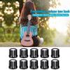 10Pcs/Set D Type Shaft Hole Volume Control Potentiometer Knob Position Groove Parts For Guitar Bass Electric Guitar Accessories