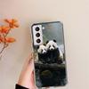 Panda Baby, Giant Panda Family Clear Phone Cases for Samsung S26 Ultra Galaxy S25 Edge S24 S23 FE S21 Plus S20 S22 S10 Cover Pat