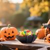 Halloween Decorating Skeleton Candy Bowls, Party Supplies, Spooky And Fun Home Gifts