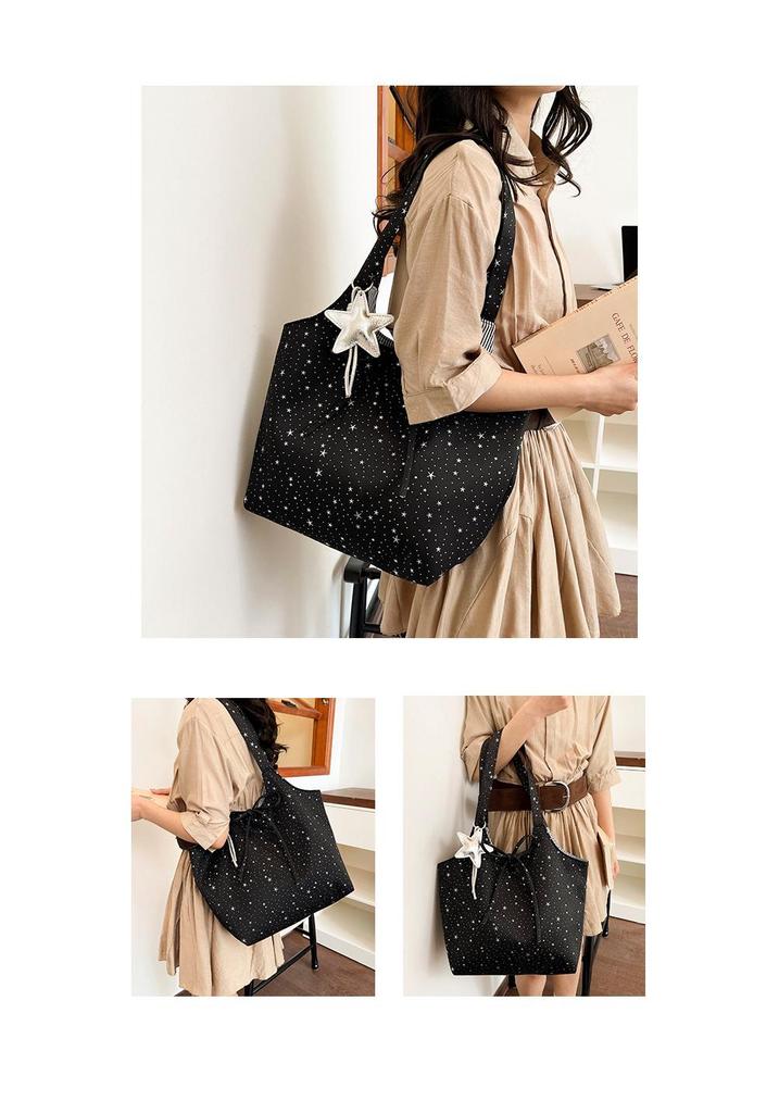 Women's Large Capacity Stylish Cross-Border Fashion Tote Bag – New Temperament Commuting Shoulder Underarm Bag