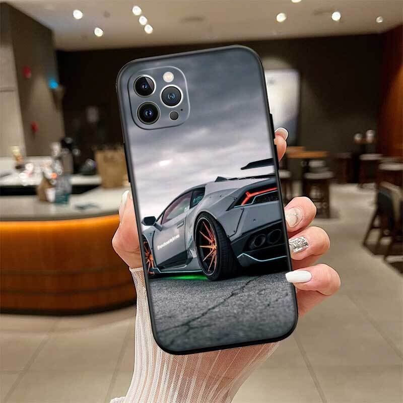 Supercar Car Phone Case for Samsung S20 S21 S21S S22 S23 S24 FE Ultra Plus Lite F06 F16 M06 M16 M56 A07 A17 A36 A37 A55 A57
