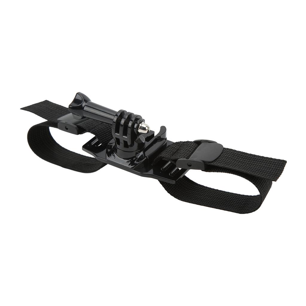 Action Camera Helmet Mount Strap Attachment with Bracket Adapter Base for Hero 9 10 Motion Camera