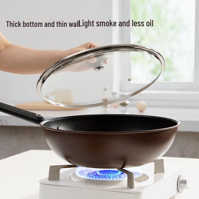 COOKER KING Non-Stick Stir-Fry Pan - 32cm
