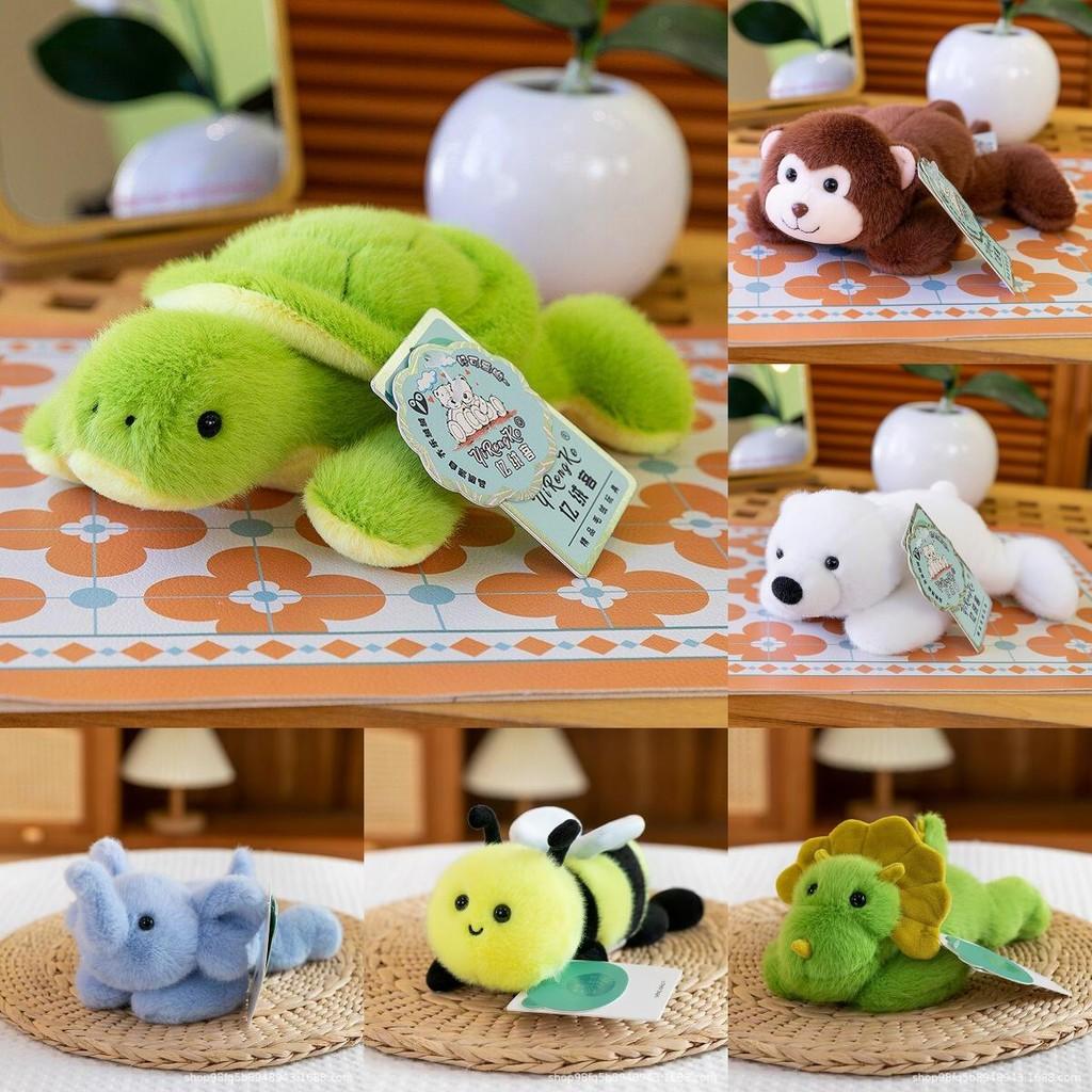 Lying Soft Animal Plush Toy Panda Pig Bear Stuffed Doll Decoration Child Gift