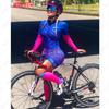 Nuova Tuta da Ciclismo Bicicletta Triathlon Monkey Riding Wear Maglia da Ciclismo da Donna per Esterno Set da Ciclismo Monopezzo Roupa Ciclismo