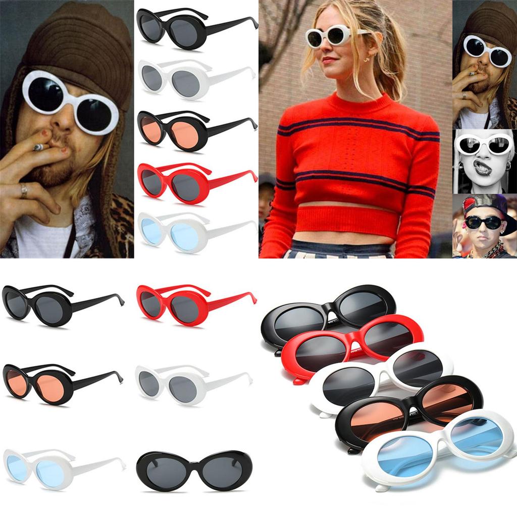 Fashionable Unisex Vintage Style Oversized Sunglasses For Everyday Use
