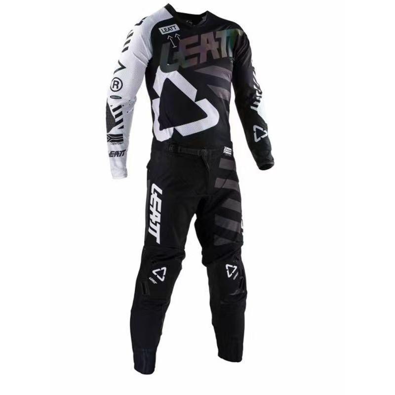 Schnelltrocknendes Radtrikot-Set Atmungsaktive Performance-Kleidung Mountainbike Downhill Racing Unisex
