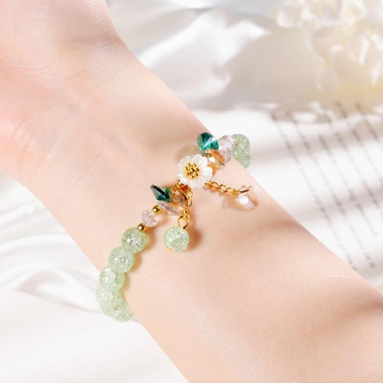 Rope Bracelet Sweet Flower Bracelet Colorful Beaded Bracelet Suitable for Party