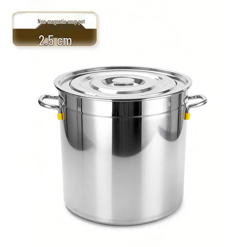 Commercial 201 Stainless Steel Stockpot with Lid