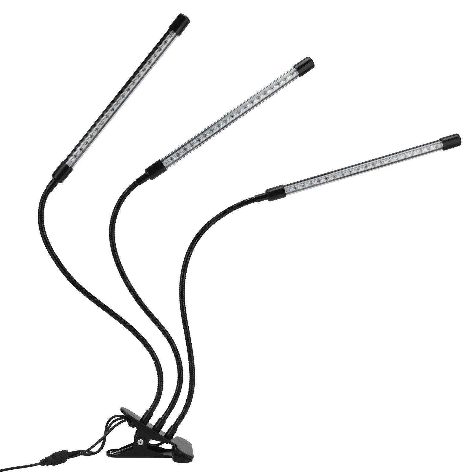 

Indoor Plants Grow Light 5V USB Powered Adjustable Gooseneck Timing Garden Growth Lamp