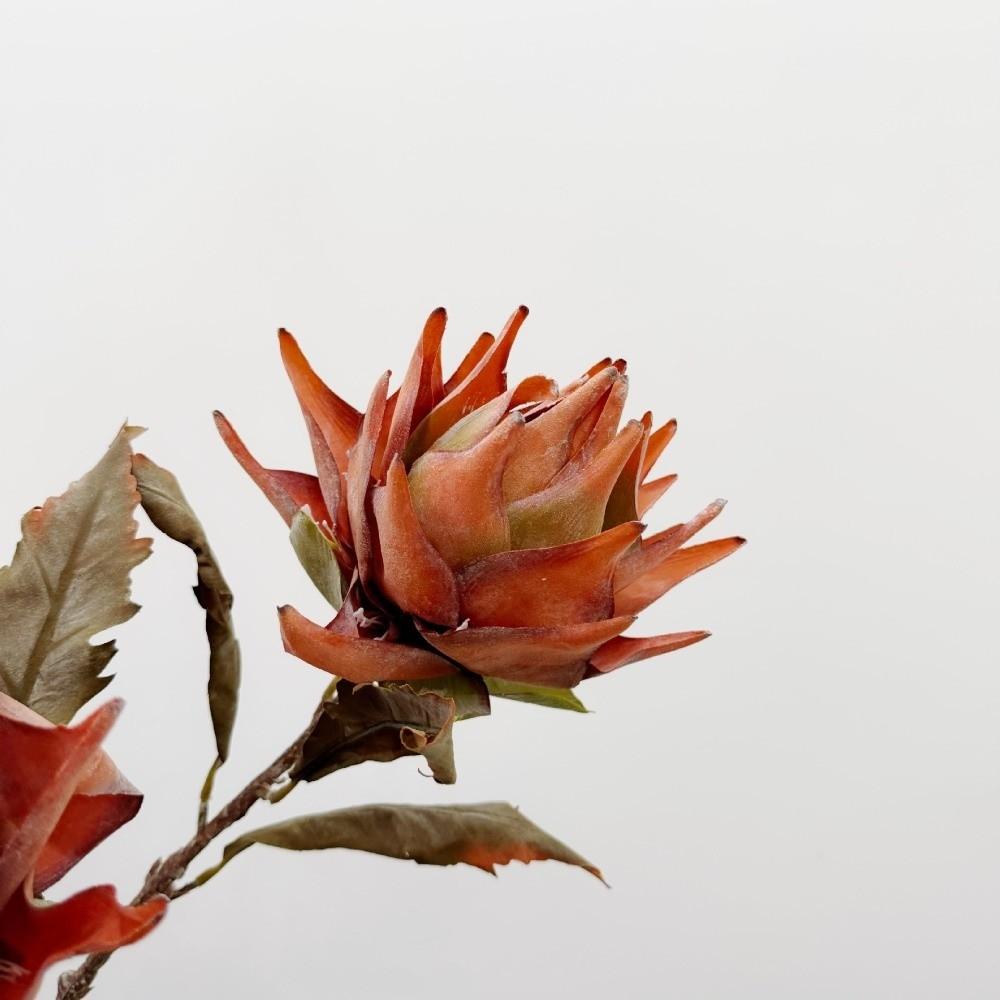 Floral Display Artificial Emperor Protea Flowers Artificial Artichoke Flower Living Room Ornaments