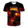 New Fashion Women/Men's 3D Print  Running Wild Rock  Casual T-shirts  Hip Hop Tshirts Harajuku Styles Tops Clothing