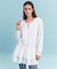 MARGARIN FINGERS Lace Cancan One-Piece (White)