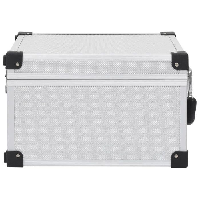 Étui de CD VIDAXL - Aluminium - Argenté - Contemporain - Design - 40 CD