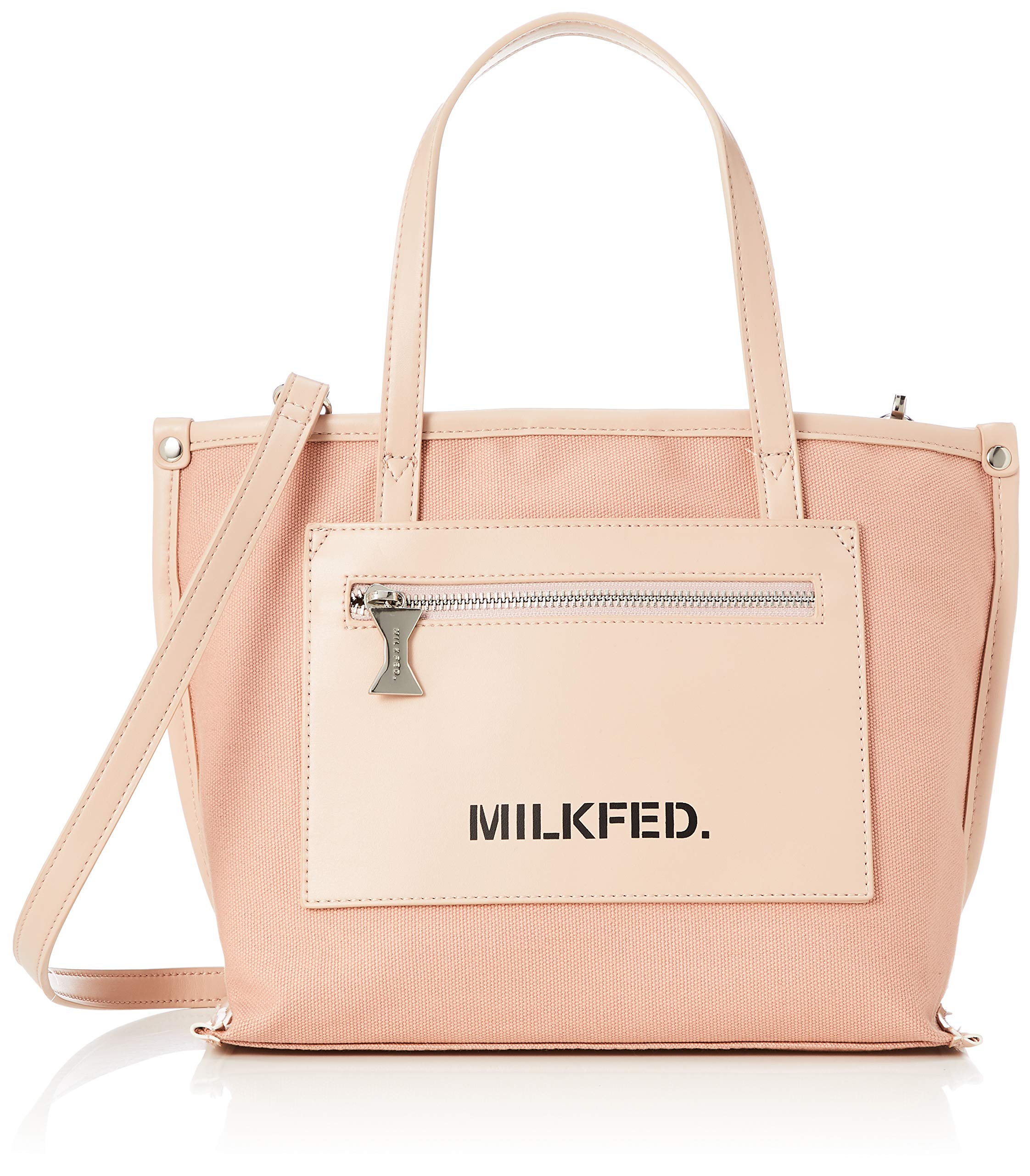 

Tote Bag FAUX LETHER PATCH TOTE MINI 103203053016 PINK [Milkfed] Women s