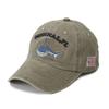 Gewaschene Baumwoll-Haifisch-Baseballkappe Frühling Sommer Ausflug Schwertfischkappe Streetwear gebogener Schirm Hip-Hop-Hut