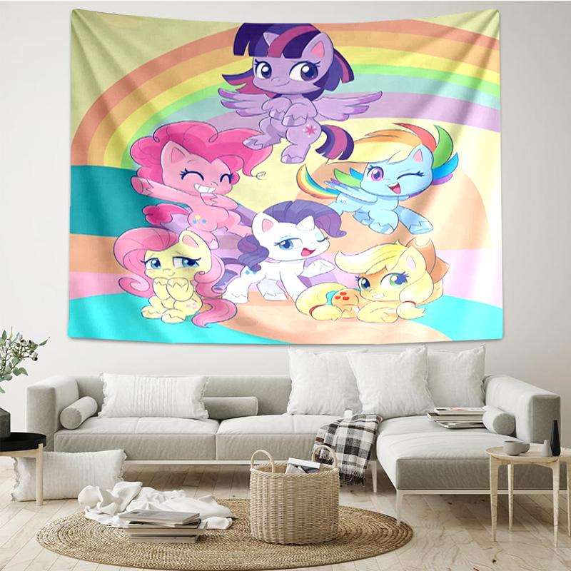 Twilight Sparkle's Unicorn Tapestry Hanging for Bedroom,Livingroom, Playroom,Decor Art Room Wall Tapestry Holiday and Birthday Gifts