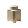 Yiyan Handmade Ceramic Tea Canister: Moisture-Proof, Sealed, Simple Chinese Tea Caddy for Home and Tea Ceremony Use