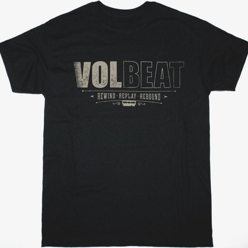 Volbeat Distressed Logo Black T-Shirt S разноцветный