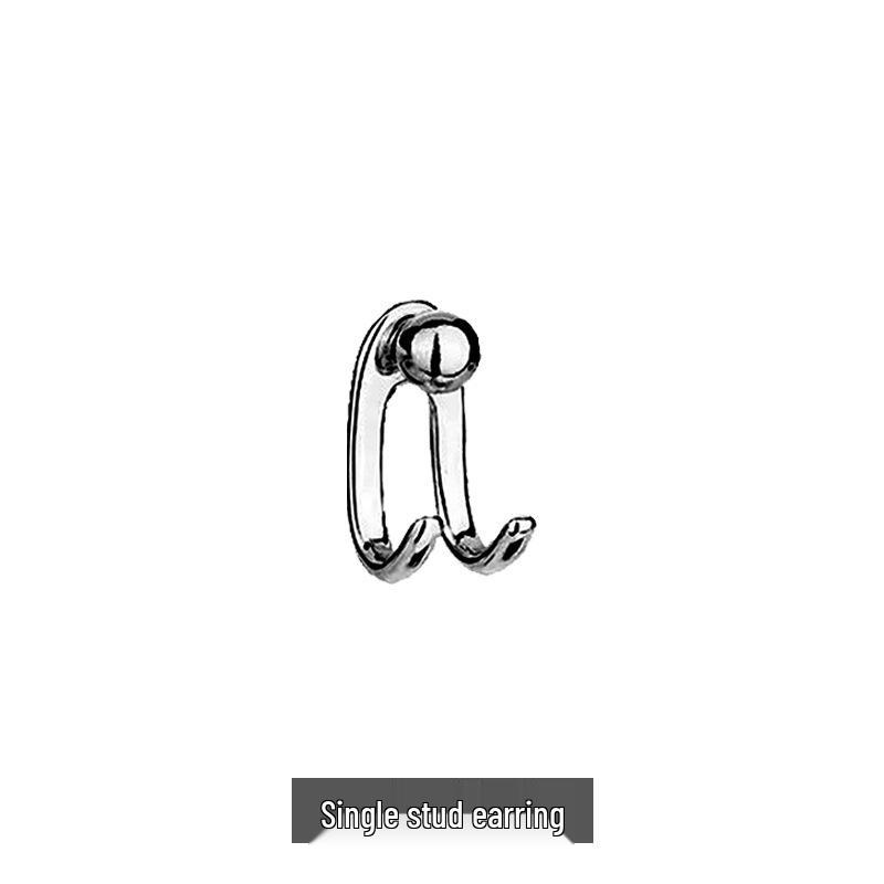 

Men s Stylish 925 Silver Niche Earrings: Trendy, Cool, and Distinctive Design Accessories