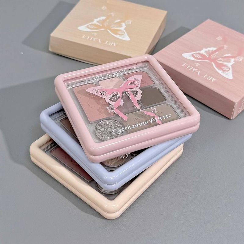 Art Value - Butterfly Pact Series Multi-Purpose Eyeshadow Palette - 3 Types