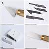 HG RG MG PG RE Gundam Detail Up Stainless Steel Parts (Precision Saw) [Used]