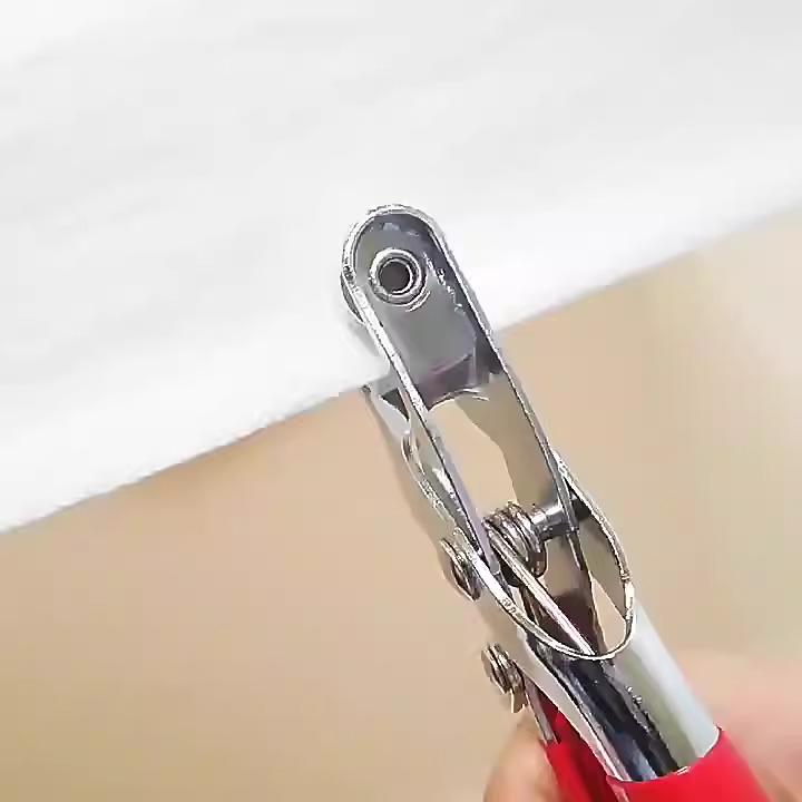 Colorful Five-Prong Snap Installation Tool for Infant & Children's Clothing