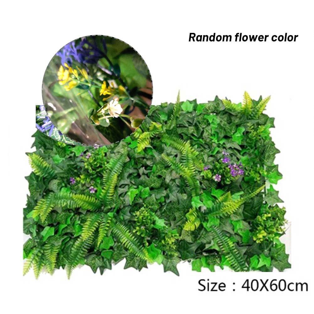 Simulation Wall Plant Artificial Square Plastic Lawn Decoration Family