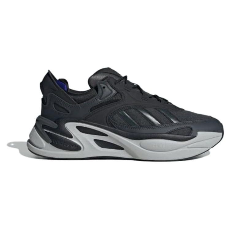 adidas Ozmorph Carbon Grey Unisex Sneakers Black Grey-Six Lucid-Blue IE2026
