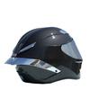 Full Face Motorcycle Big Spoiler Unisex Helmet Casco Motorbike Capacet Silver Carbon Fiber Helmet With Silver Visor