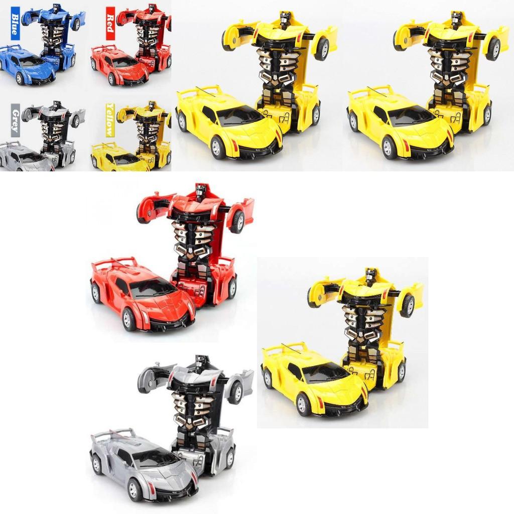 Premium Quality Transforming Collision Car For Children Ideal Gift In Bright Colors