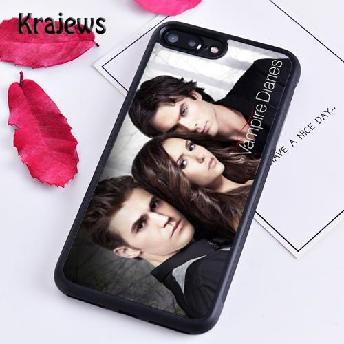 Krajews The Vampire Diaries TV Series phone Case coque For iPhone 17 Air 16 Pro 15 14 Plus 11 12 Max 13 cover