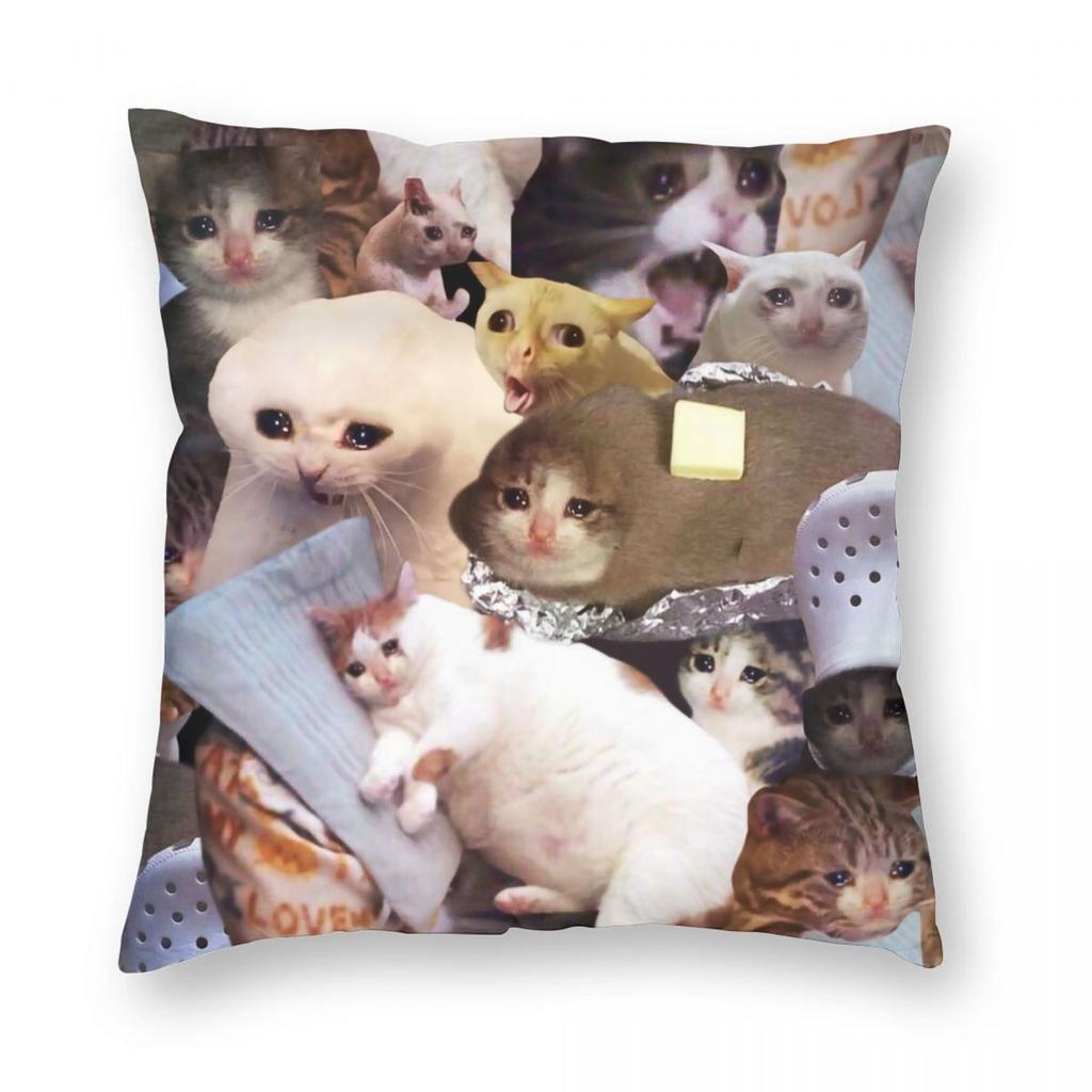 It Cat Meme Pillowcase Doublesided Printing Polyester Cushion Cover Decoration Pillow Case Cover Sofa Dropshipping Xcm