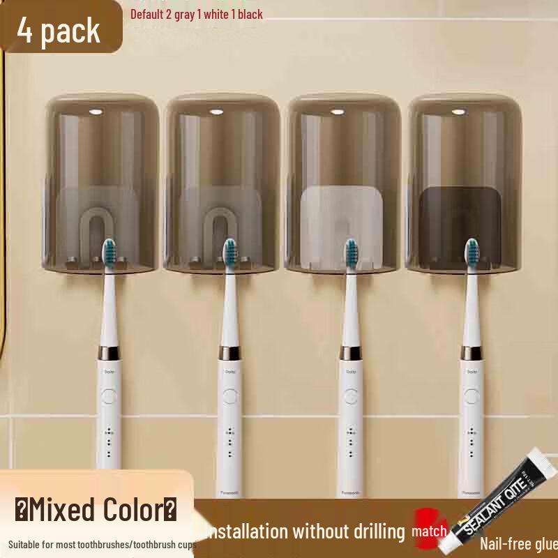 Xuanyong Wall-Mounted Toothbrush Holder Set