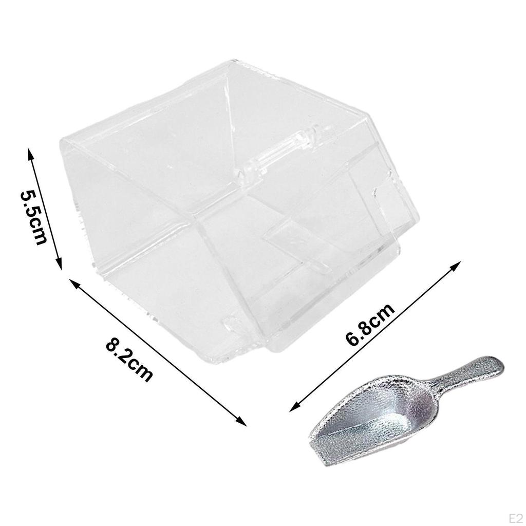 1:12 Puppenhaus Snack-Aufbewahrungsbox Shop Lebensmittel Mini-Box Zubehör Kinder Rollenspiel für