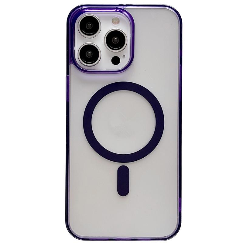 Transparent Magnetic Adsorption Case for iPhone 17 - Compatible with iPhone 12, 13, 14, 15 Pro Max, and 16