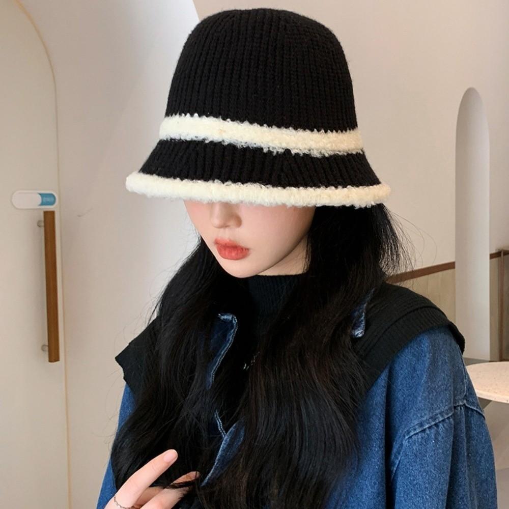 Temperament Sunshade Basin Cap Hollow Out Woven Fisherman Hat Visor Cap Sun Protection Cap Summer