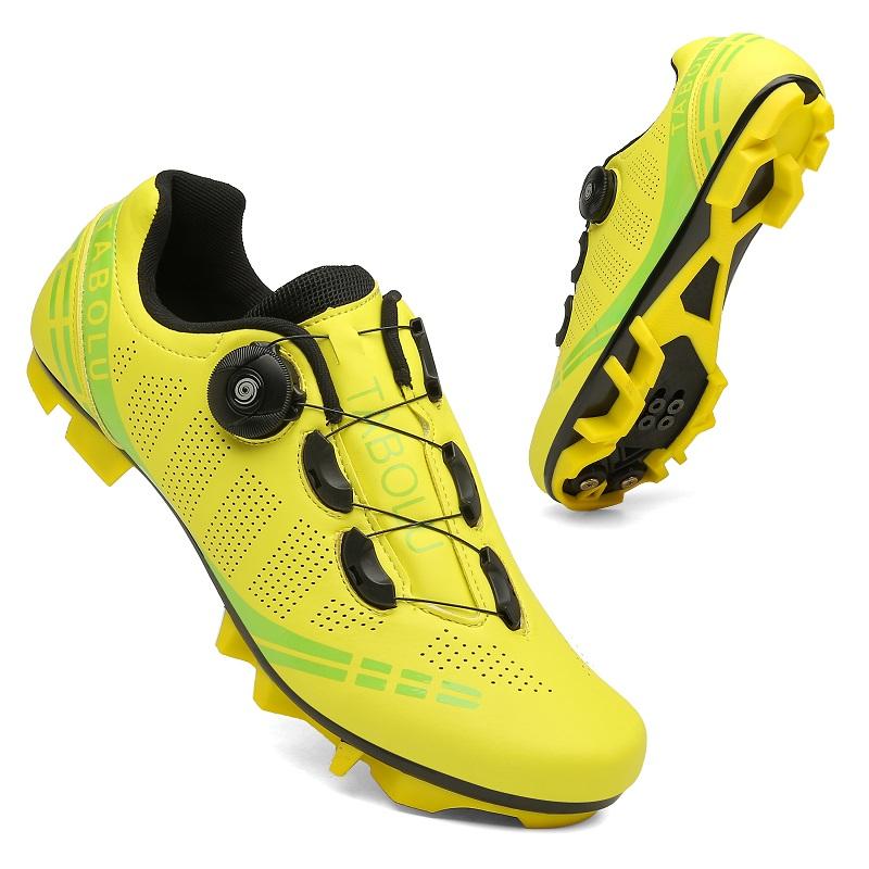 Cycling Shoes MTB Men Self-Locking Road Bike Shoes Speed Sneakers Racing Riding Boots Women SPD Pedal Mountain Bicycle Footwear