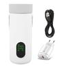 Travel Electric Kettle 350ML Portable Small Tea Coffee Kettle Hot Water Boiler Heater 27000mAh USB Rechargeable for Car