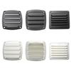 Grille d'aération ABS Résistante aux intempéries Pour Usage Marin Intérieur Camping-car Débits d'air directionnels personnalisables Options Noir Blanc