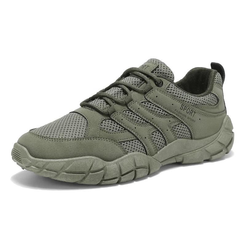 

Мужская спортивная обувь новая повседневная мода лето легкая удобная мягкая подошва для улицы увеличивающая рост противоскользящая повседневная спортивная обувь 45 зелёный