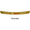 1Pcs Car Styling Rear Bumper Trunk Tail Lip Vinyl Carbon Fiber Stickers For Lexus RX350 GS NX UX RX300 CT200H GX460 ES IS 250 RX IT8