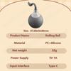Interactive Cat Toys Ball Funny Cat Toys Pet Automatic Rolling Ball Rechargeable Fast Rolling Ball Anti-Depression Pet Toy