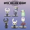 6 Stück/Set Hollow Knight Silk Song Knight Hornet Quirrel Zote Grub Figur Niedliche Spielzeuge Modellpuppe Brinquedos