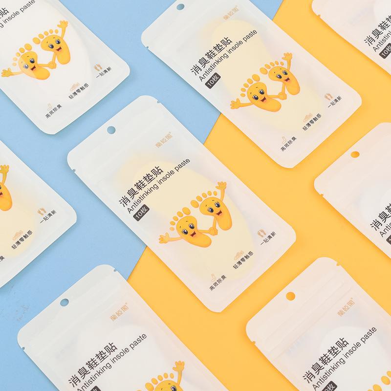 Scented Anti-Odor Shoe Stickers: Deodorizing, Sweat-Absorbing Insoles for Sneakers and Leather Shoes