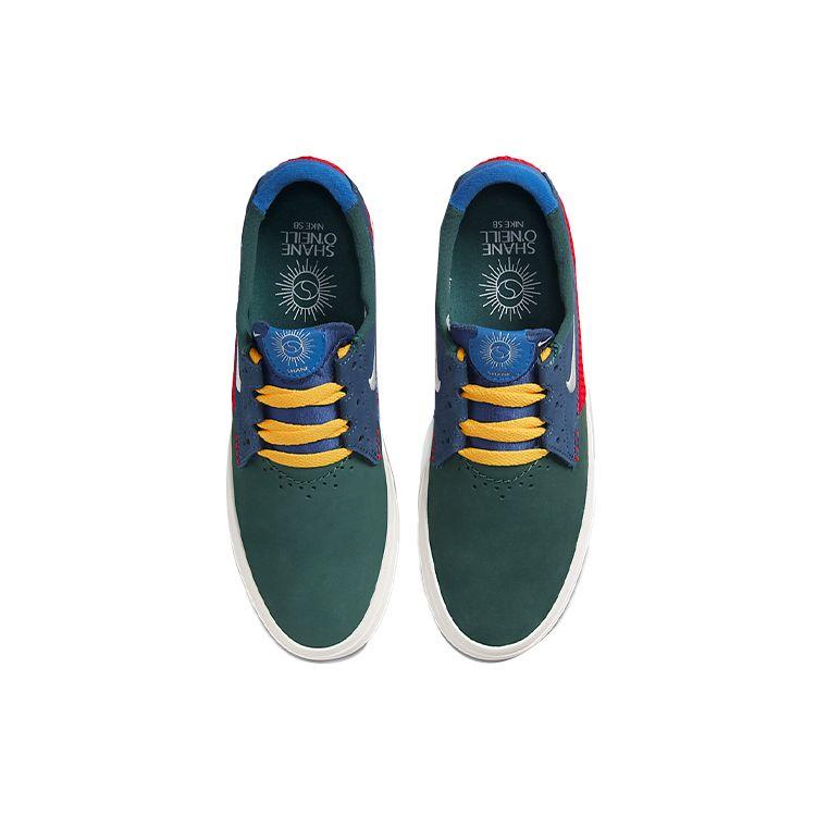 Nike SB Shane Men's Noble Green Varsity Red Navy Sail BV0657-303