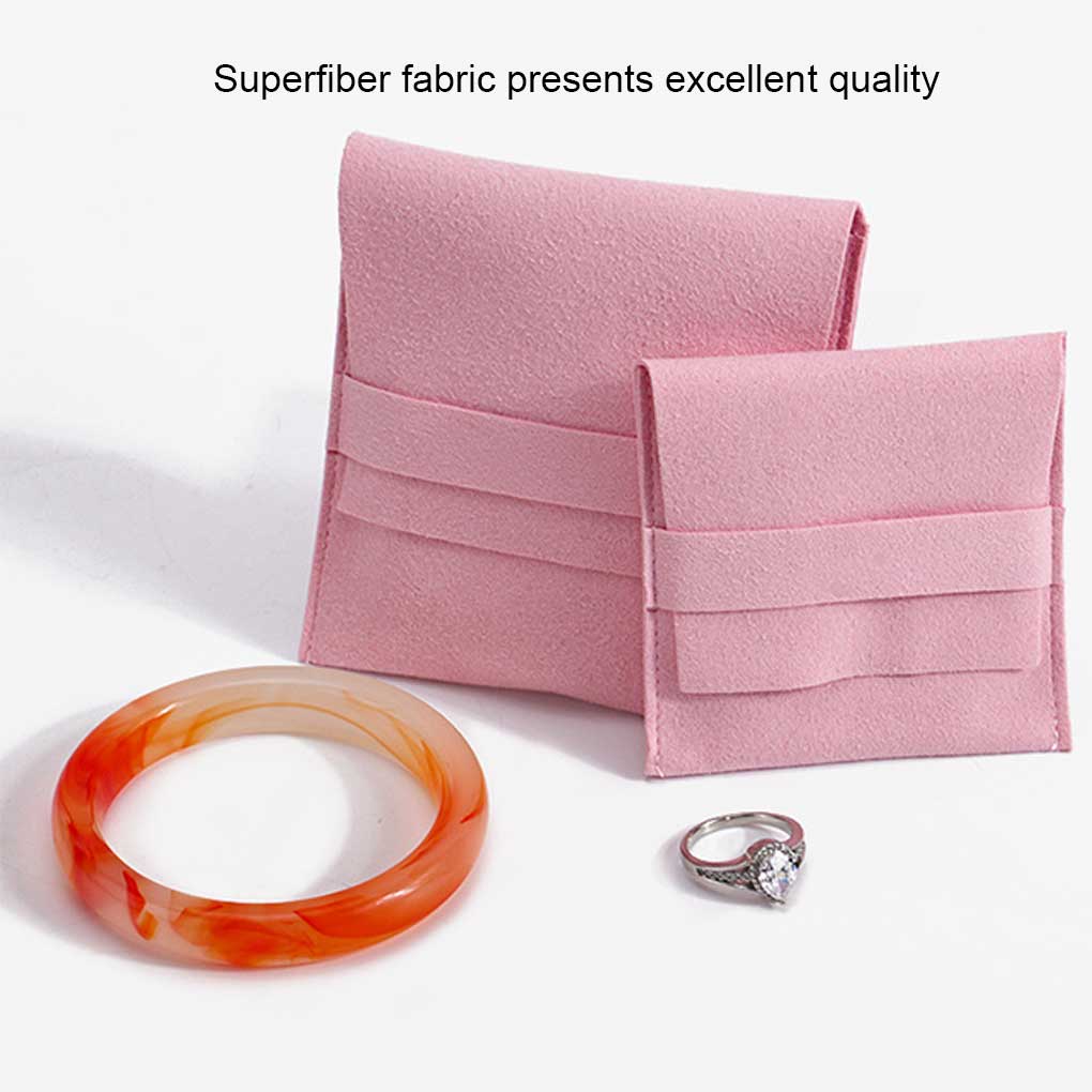 Ohrringe Halskette Beutel Schmucktasche Ring Mikrofaserbeutel Aufbewahrung Geschenke Organizer Auslage Weihnachtsfeier Beutel